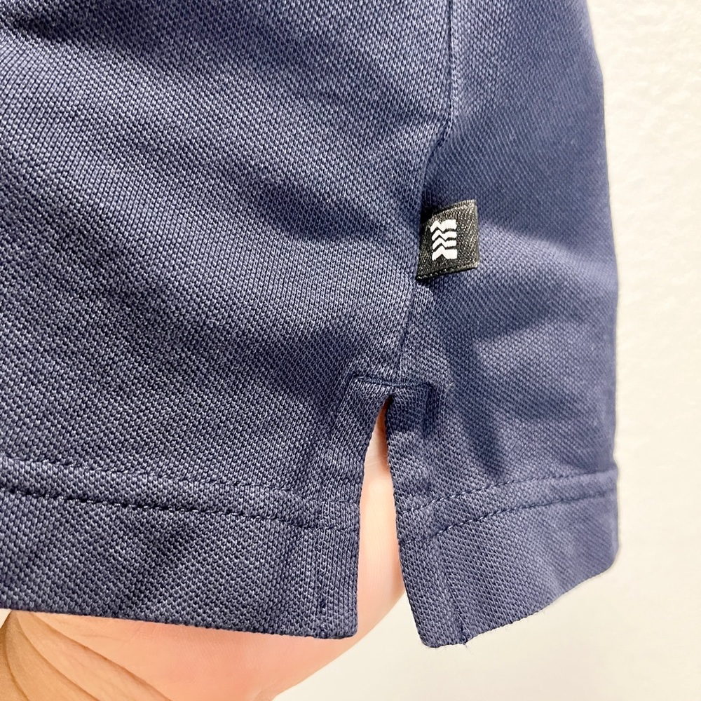Adidas Sleeveless Polo Womens Navy with Collar - Picture 4 of 10
